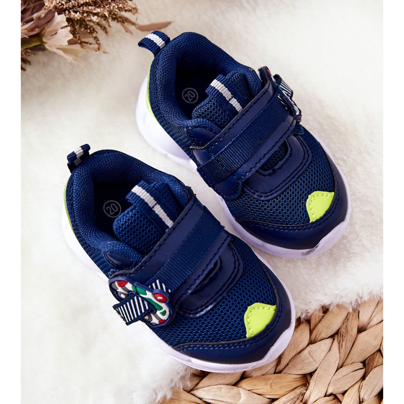 BEFADO S.A. Pantofi Sport Copii Cu Velcro Befado 516P094 Bleumarin albastru marin 1