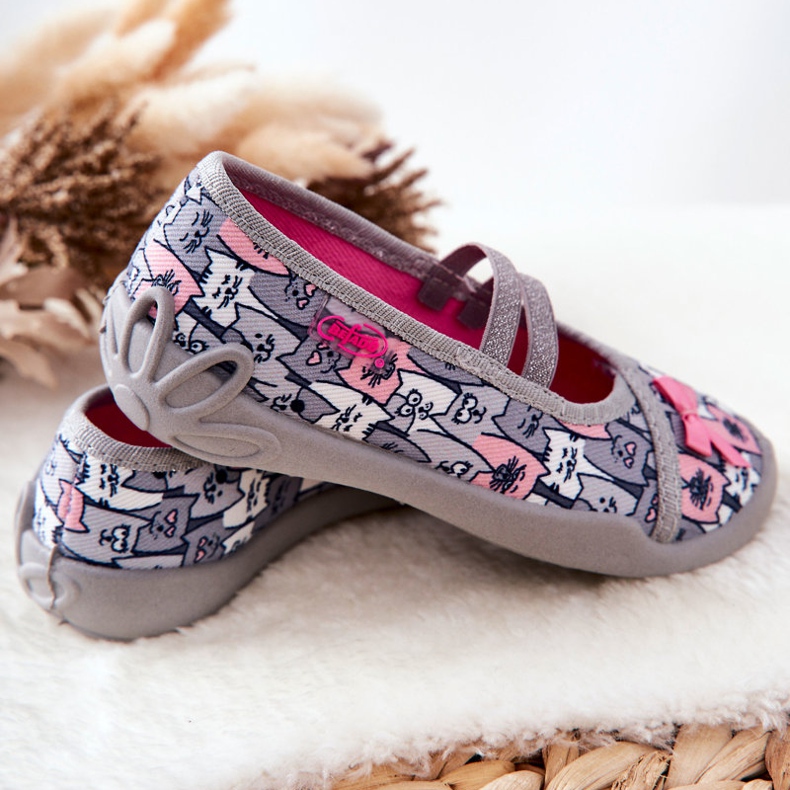 BEFADO S.A. Papuci de pisici Ballerina Befado 116X297 Gri 2