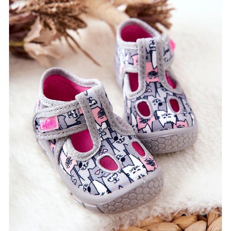 BEFADO S.A. Pantofi Papuci Befado Cat 533P019 Gri 1