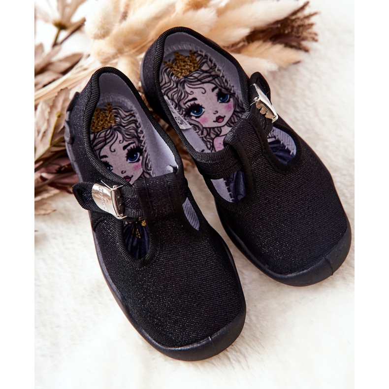 BEFADO S.A. Papuci Balerina Befado Shiny 115X006 Negru 2