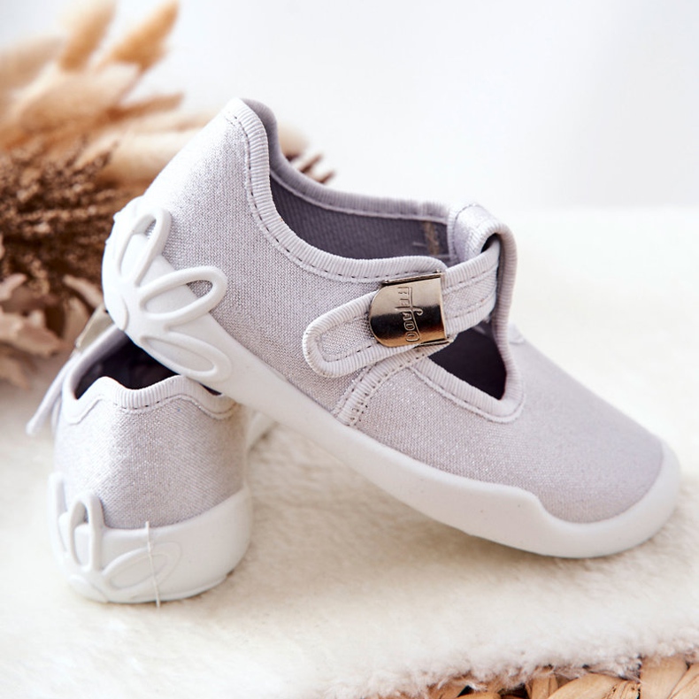 BEFADO S.A. Papuci Balerina Befado Shiny 115X001 Argintiu 2