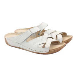 Pantofi de dama piele Gregors 647 alb 4