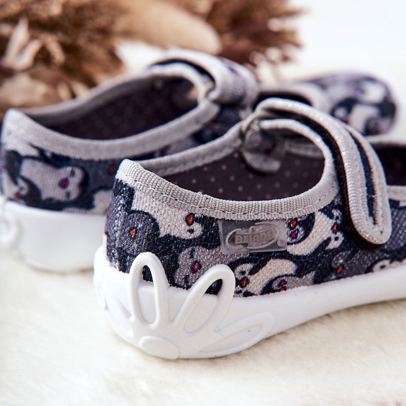 BEFADO S.A. Papuci balerina Befado Penguins 114X463 Negri negru 2