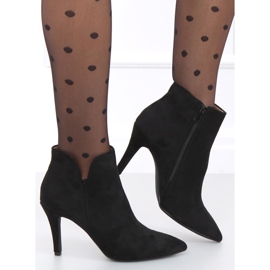 Malawi Cizme negre cu toc inalt negru 1