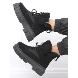 Cizme de zapada izolate Arbor Black negru 1 Cizme de zapada izolate Arbor Black negru 1