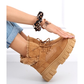 Cizme de zăpadă calde Arbor Khaki kaki 1 Cizme de zăpadă calde Arbor Khaki kaki 1