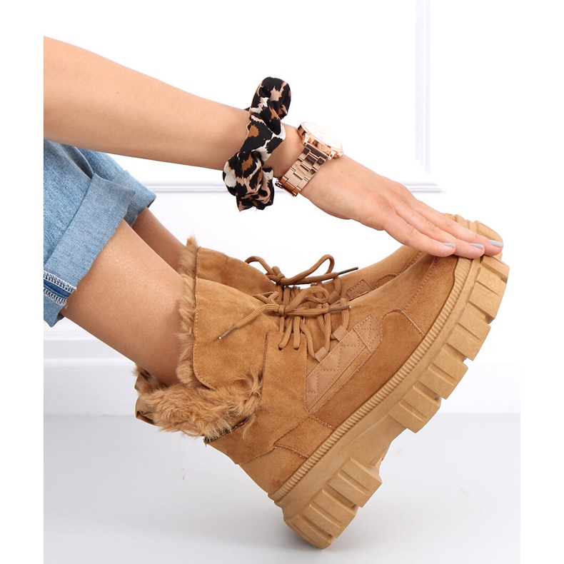 Cizme de zăpadă calde Arbor Khaki kaki 1 Cizme de zăpadă calde Arbor Khaki kaki 1