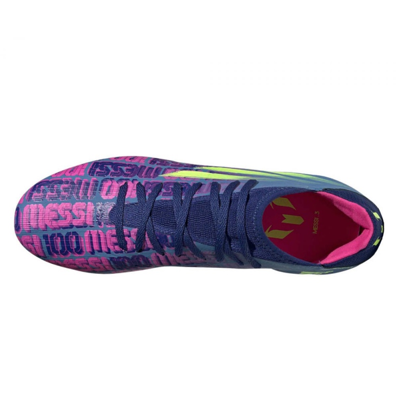 Ghete de fotbal Adidas X Speedflow Messi.3 Fg M FY6888 bleumarin, violet, albastru, multicolor albastru 2