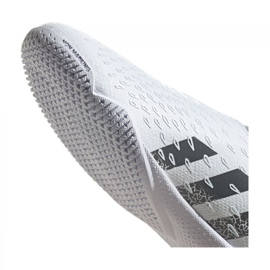 Ghete de fotbal Adidas Predator Freak.3 Ll In Jr FY7867 gri, alb alb 1 Ghete de fotbal Adidas Predator Freak.3 Ll In Jr FY7867 gri, alb alb 1