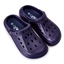 BEFADO S.A. Papuci pentru bărbați Kroks Befado 154M003 Bleumarin albastru marin 1