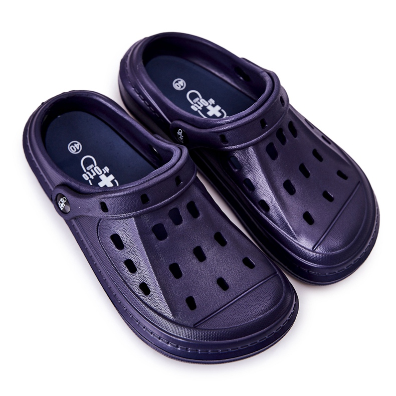 BEFADO S.A. Papuci pentru bărbați Kroks Befado 154M003 Bleumarin albastru marin 1