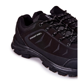 PE1 Pantofi sport pentru bărbați Tied Black Ginorney negru 1