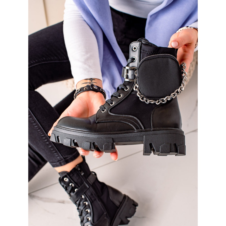 Seastar Muncitori la modă negru 2