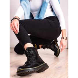 Filippo Trappers din piele caldă negru 1