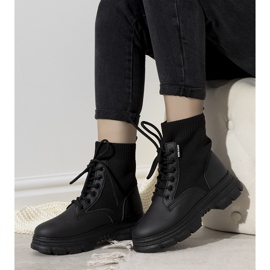 Pantofi negri de damă de la Laurie negru 1