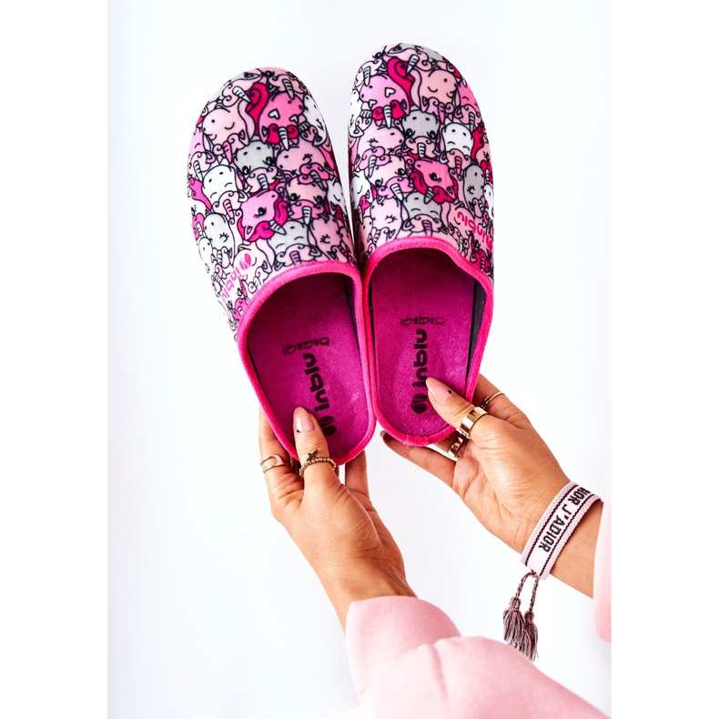 Inblu Papuci Befado Unicorns 155D201 Roz 1