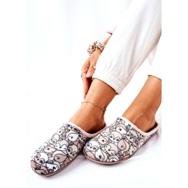 Inblu Papuci Befado Căprioare 155D203 Bej maro 1