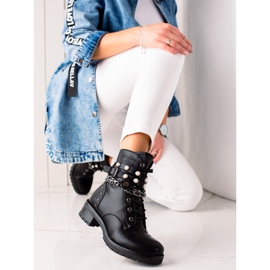 Bestelle Muncitori negri cu pietre de stras negru 2