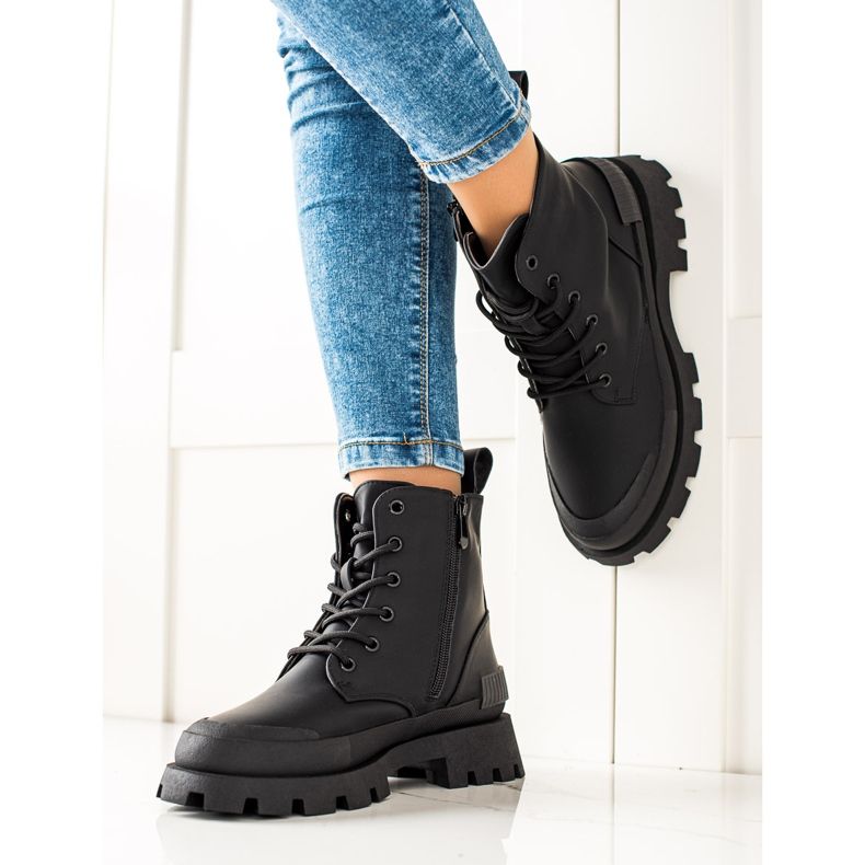 Seastar Botine clasice negru 1