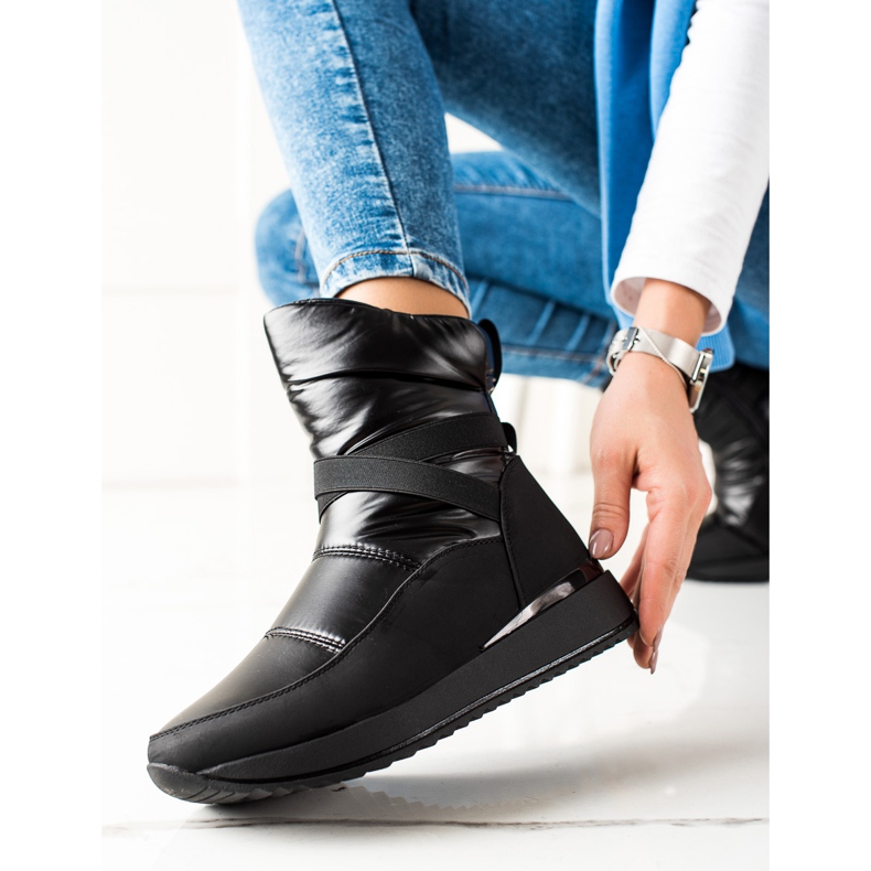 Weide Ghete clasice de zăpadă negru 1