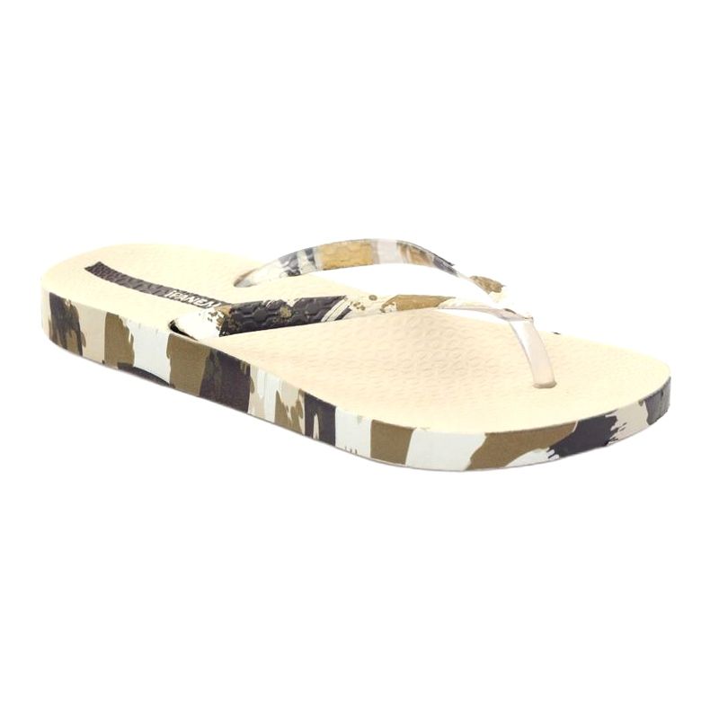Papuci pantofi dama slapi Ipanema 80692 camo multicolor 1