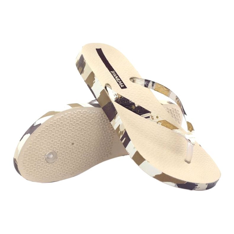 Papuci pantofi dama slapi Ipanema 80692 camo multicolor 3