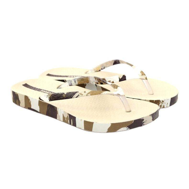 Papuci pantofi dama slapi Ipanema 80692 camo multicolor 4