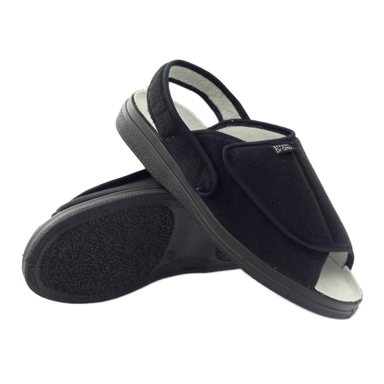 Sandale bărbați negre Dr.Orto Befado negru 3