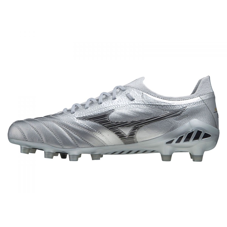 Ghete de fotbal Mizuno Morelia Neo Iii Beta Japan Fg M P1GA219003 gri argint 1