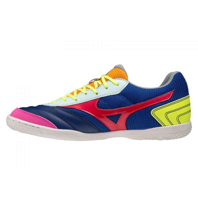 Mizuno Morelia Sala Club In M Q1GA210364 ghete de fotbal albastru marin, multicolor albastru marin 1