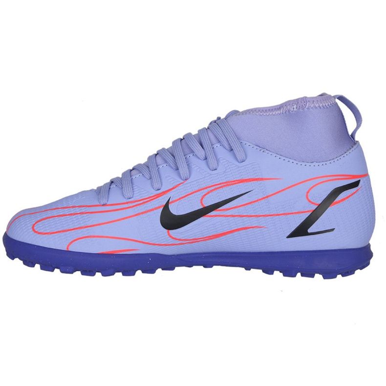 Pantofi de fotbal Nike Mercurial Superfly 8 Club Km Tf Jr DB0934 506 multicolor violet 1