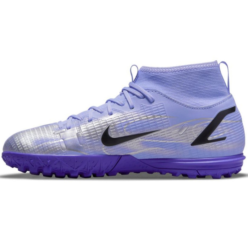 Pantofi de fotbal Nike Mercurial Superfly 8 Academy Km Tf Jr DB0935 506 multicolor violet 1