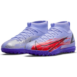 Pantofi de fotbal Nike Mercurial Superfly 8 Academy Km Tf Jr DB0935 506 multicolor violet 4