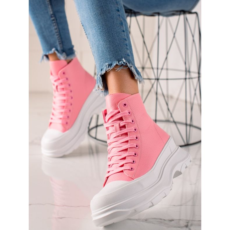 Seastar Adidași pe platformă roz 1 Seastar Adidași pe platformă roz 1