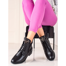 Camo Cizme calde cu ornament negru 1