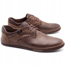 Polbut Pantofi casual bărbați 402 maro 2