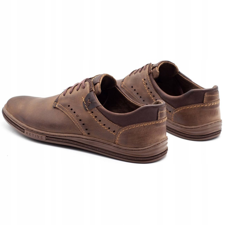 Polbut Pantofi casual bărbați 402 maro 6