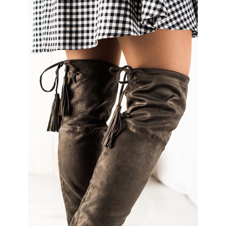 Lucky Shoes Muschetari verzi confortabili verde 1