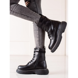 TRENDI Genți negre pe platformă negru 1