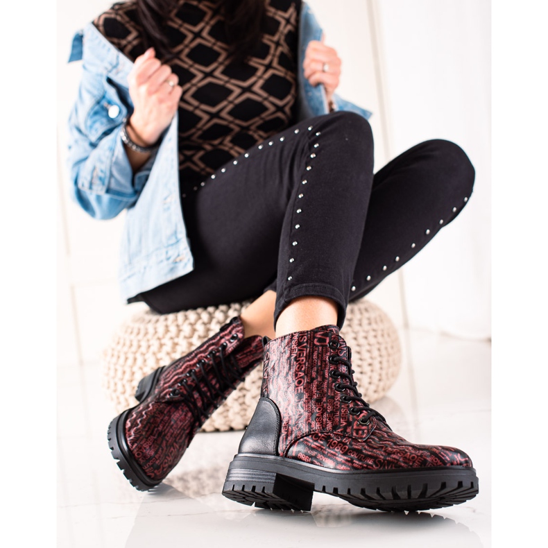 Goodin Muncitori de tipar la modă roșu 2