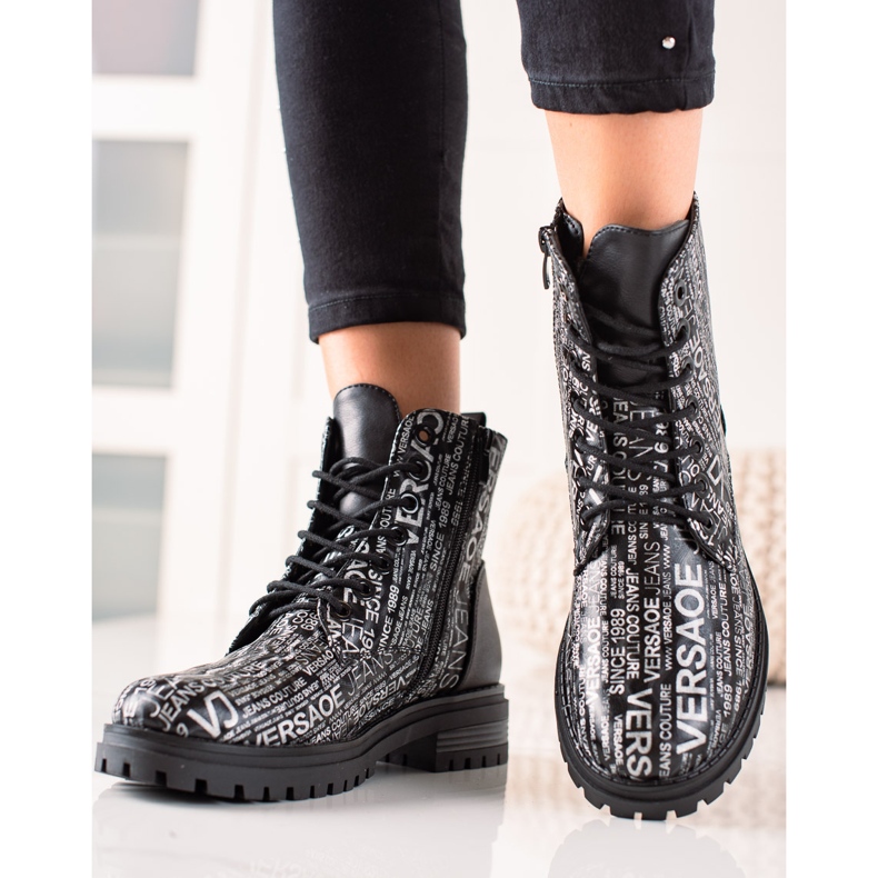 Goodin Muncitori de tipar la modă negru 2