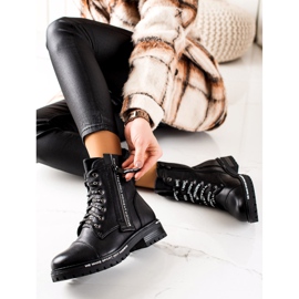 Goodin Muncitori cu fermoar ornamentat negru 1