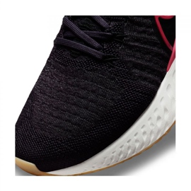Pantofi de alergare Nike React Infinity Run Flyknit 2 W CT2423-501 negru violet 3