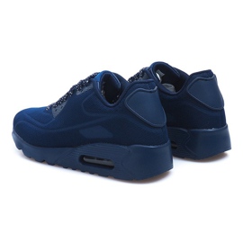 Pantofi sport negri pentru bărbați 5586-3 albastru marin 2 Pantofi sport negri pentru bărbați 5586-3 albastru marin 2