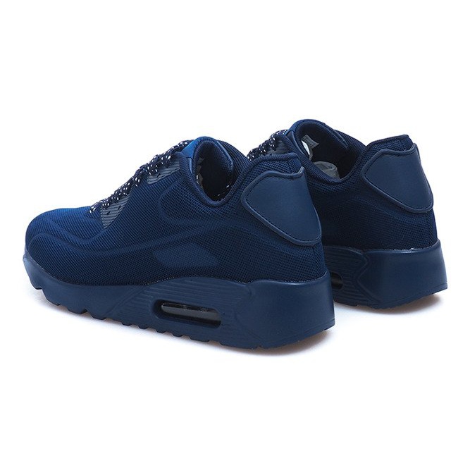 Pantofi sport negri pentru bărbați 5586-3 albastru marin 2 Pantofi sport negri pentru bărbați 5586-3 albastru marin 2