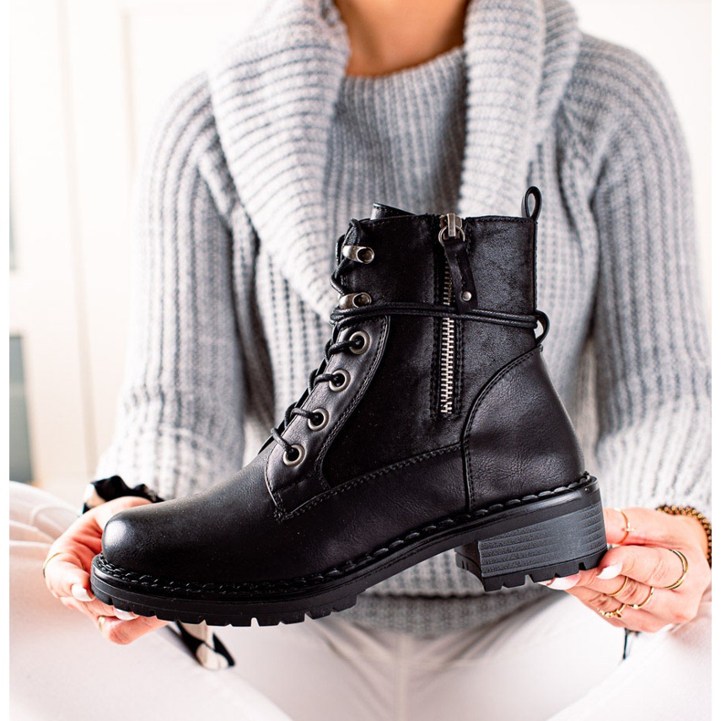 Goodin Ghete confortabile negru 1