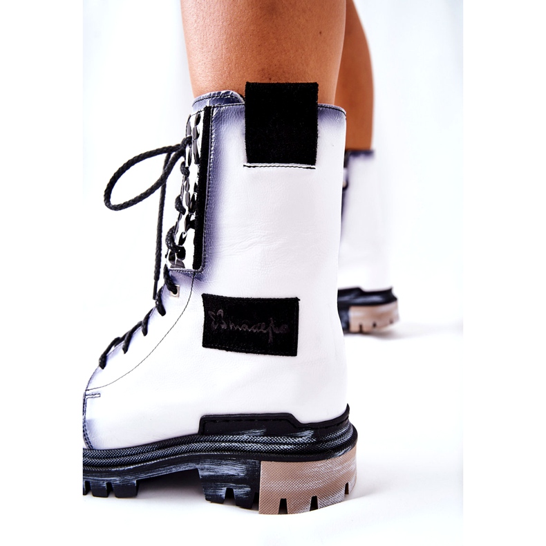 Ghete din piele Cizme calde Maciejka Alb 05113-11 negru 1 Ghete din piele Cizme calde Maciejka Alb 05113-11 negru 1