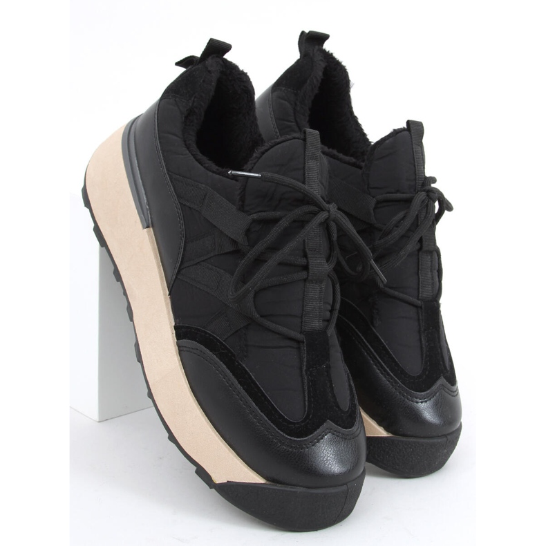 Pantofi sport izolați Homii Black negru 1 Pantofi sport izolați Homii Black negru 1