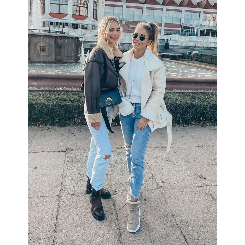 Cizme de zăpadă calde Big Star Beige II274263 bej 1