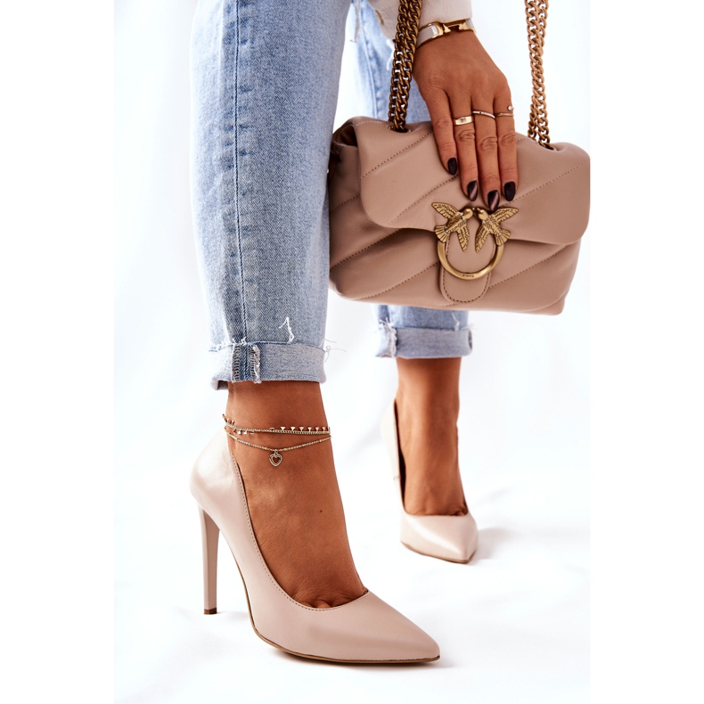 Clasic Monnari 0180-015 Tocuri înalte bej 1